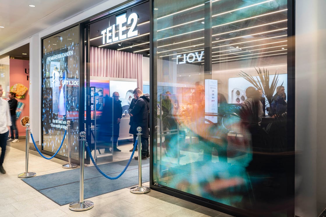 ZetaDisplay-Tele2 Gallerian